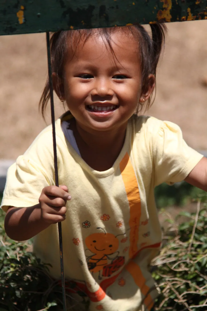Big Smile, Mendut Temple, Mungkit