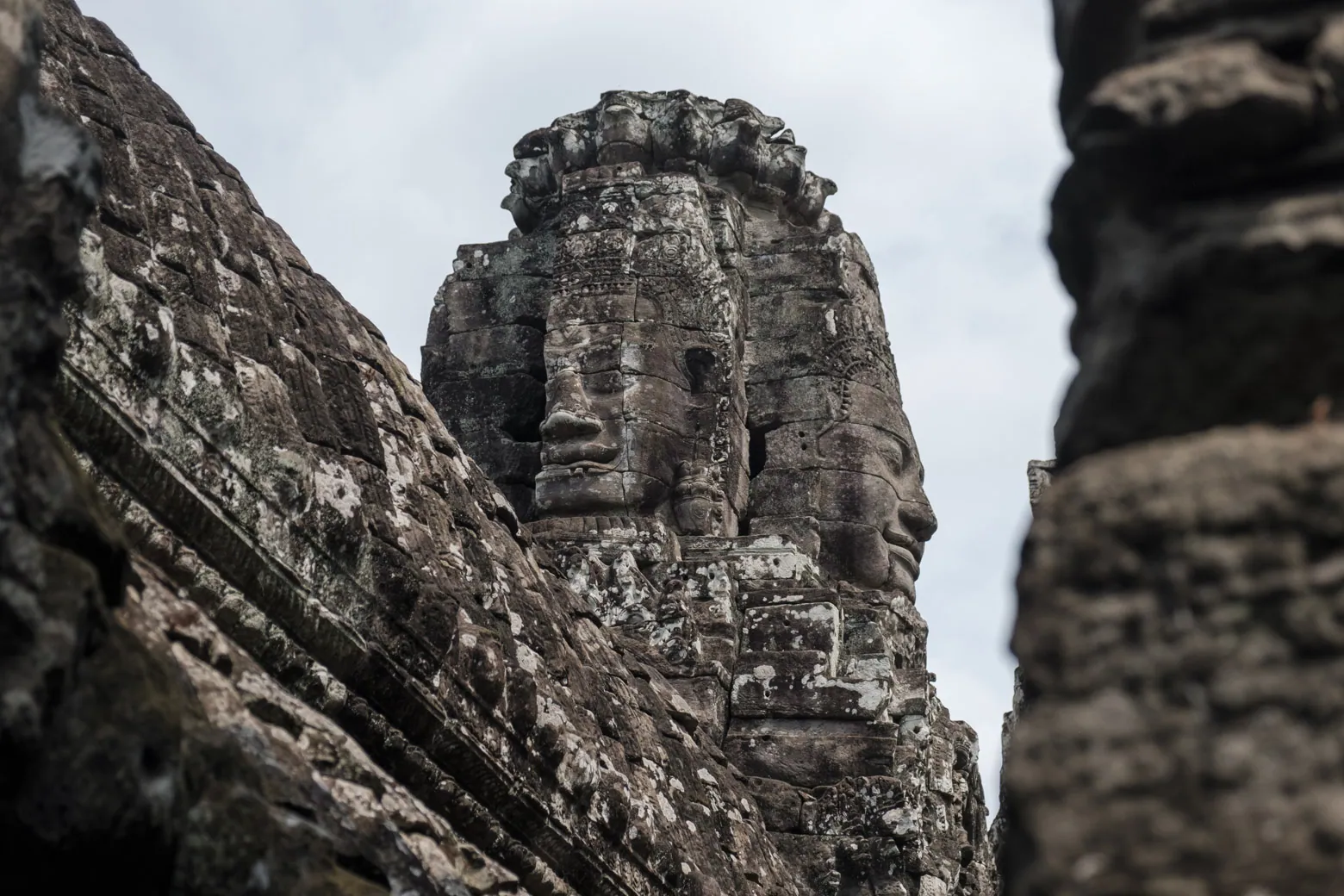 Bayon Temple Heads