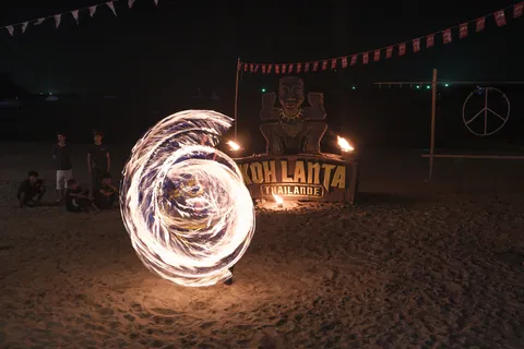 Fire Show @ Why Not Bar, Ko Lanta