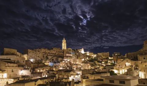 Matera Sasso Barisano by Night