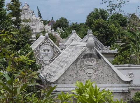 Roofs of the Water Palace, Yogyakarta