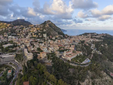 Taormina from above