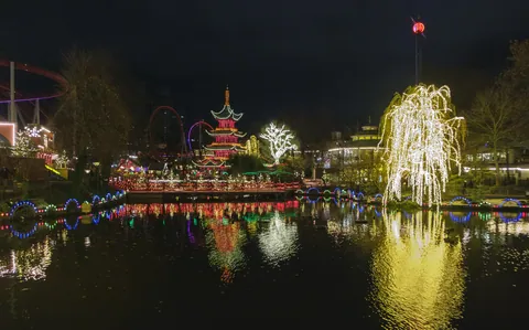 Tivoli Gardens Reflection