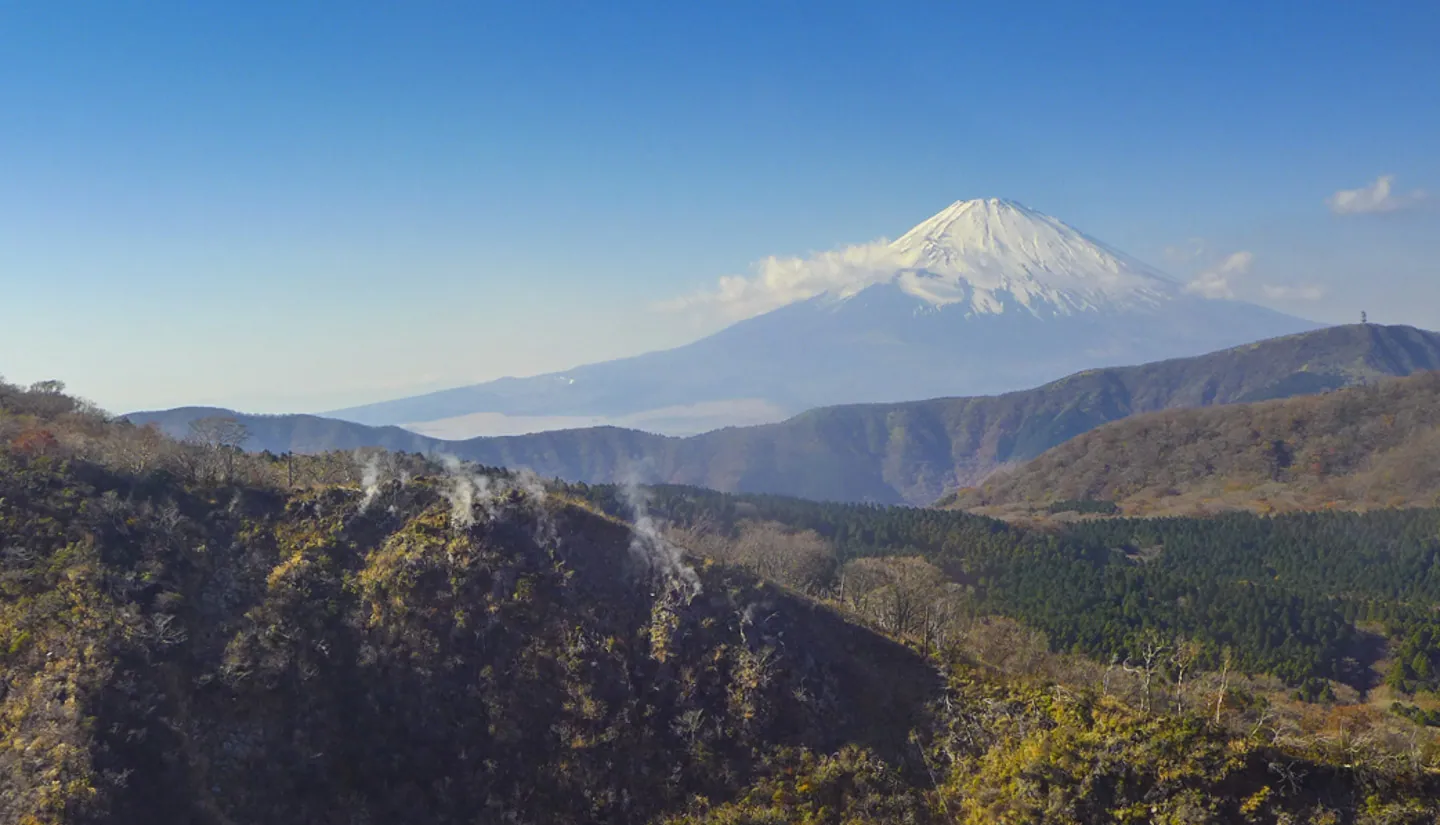 Mount Fuji from the Hakone Ropeway