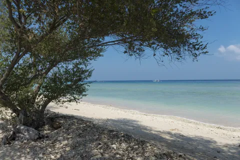 Beach near Gili Eco Villas, Gili Trawangan