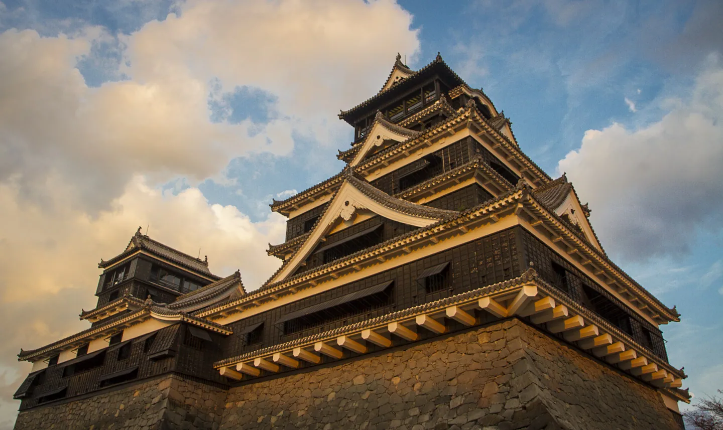 Kumamoto Castle, Late Afternoon