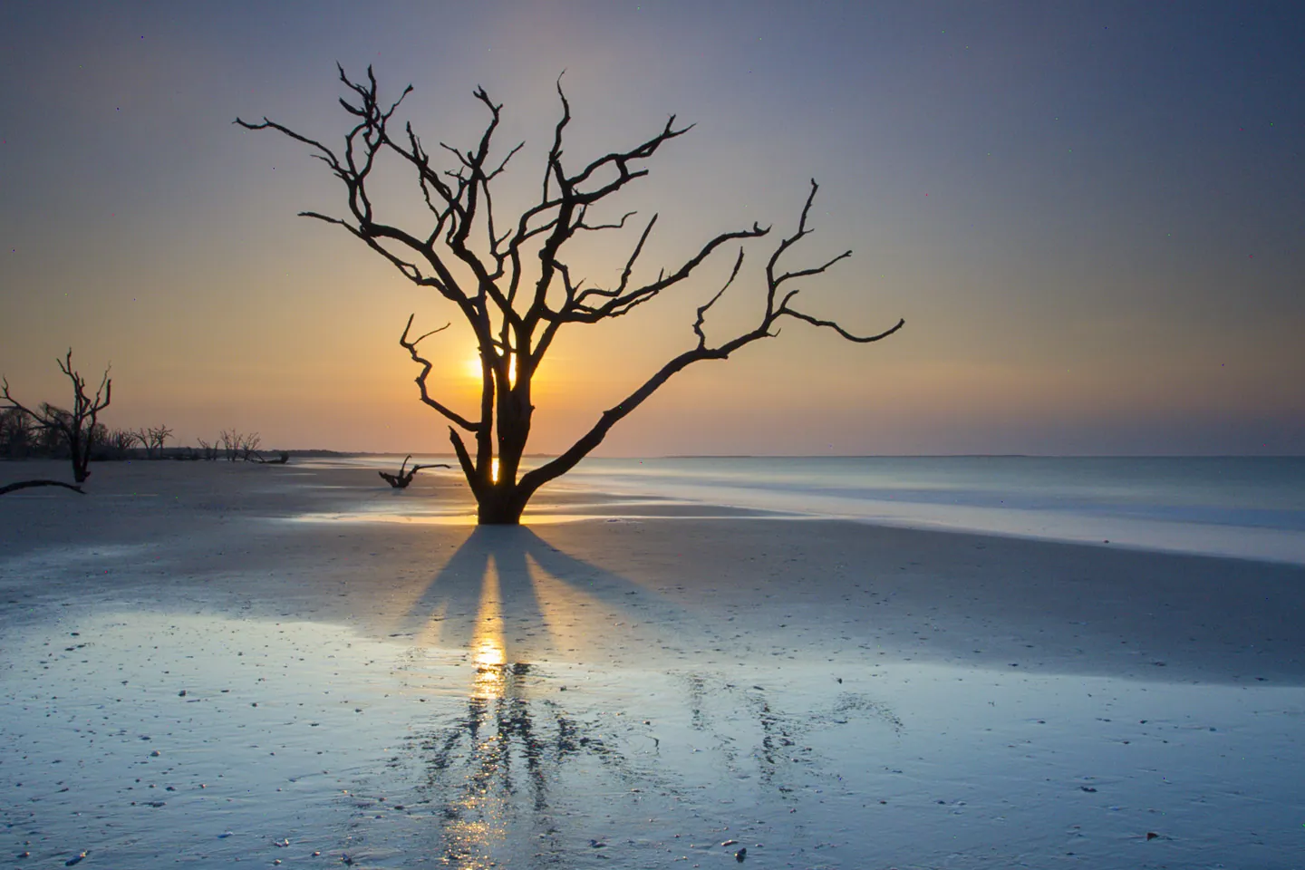 Sunrise at Botany Bay, Edisto Island