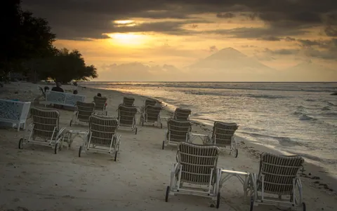 Sunset from Karma Kayak, Gili Trawangan
