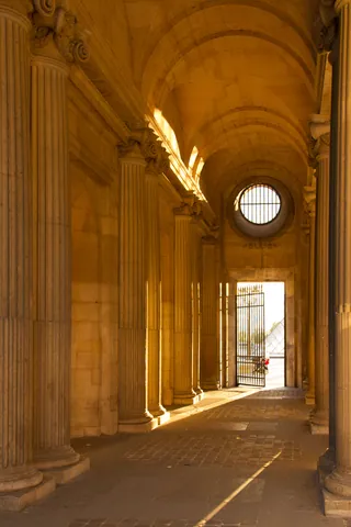 Sunset at the Louvre