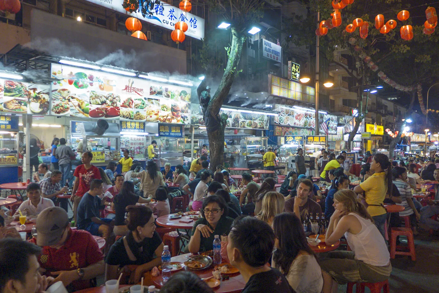 Chinese Night Market, Jalan Alor
