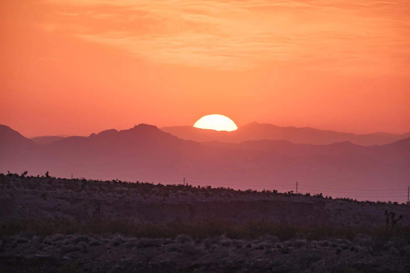 Red Rocks Canyon Sunrise