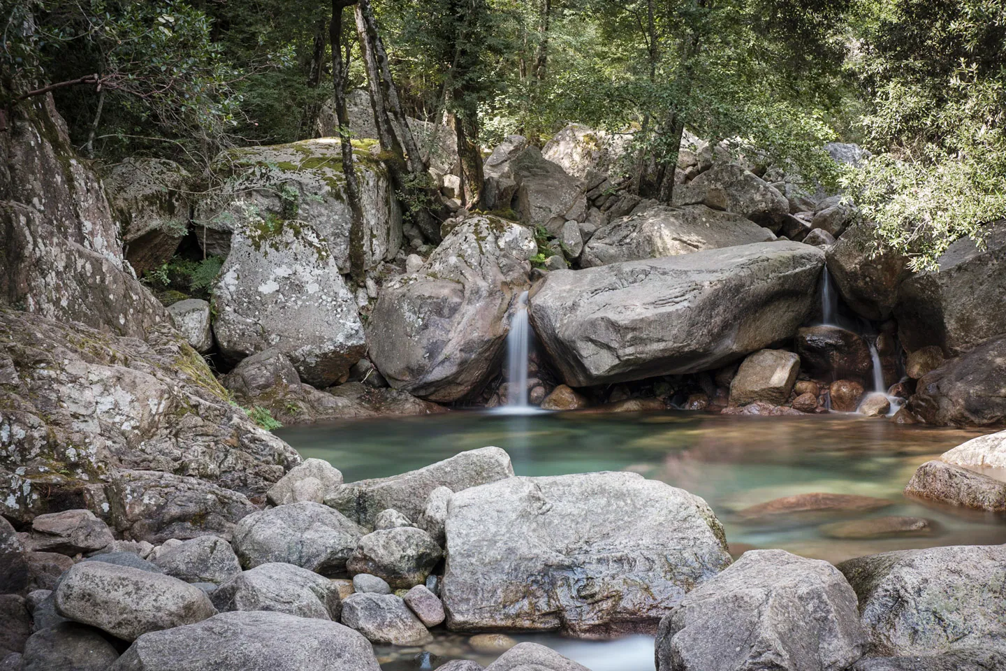 Cascades de Polischellu, Corsica