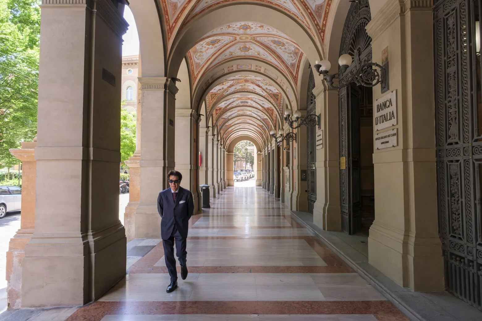 Dapper Gentleman of the Piazza Cavour, Bologna