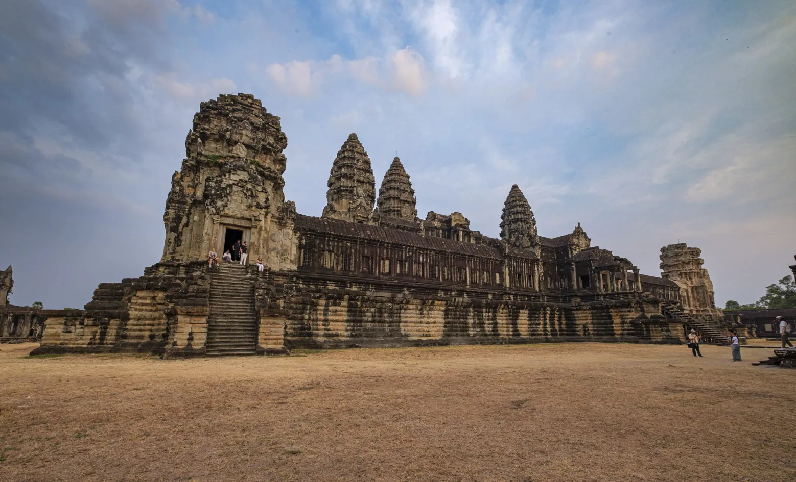 Inner Angkor Wat at Sunrise