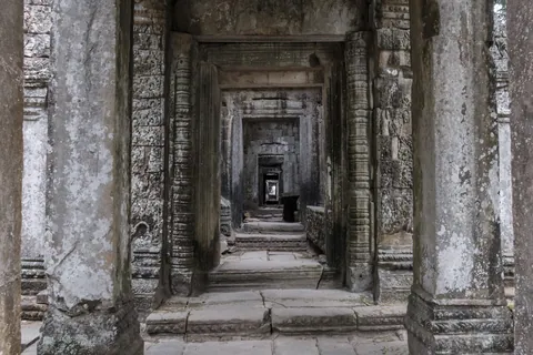 Prasat Preah Khan Temple Interior