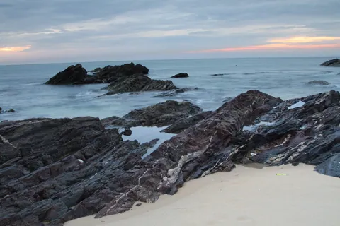 Sunrise at Tanjong Jara, Malaysia