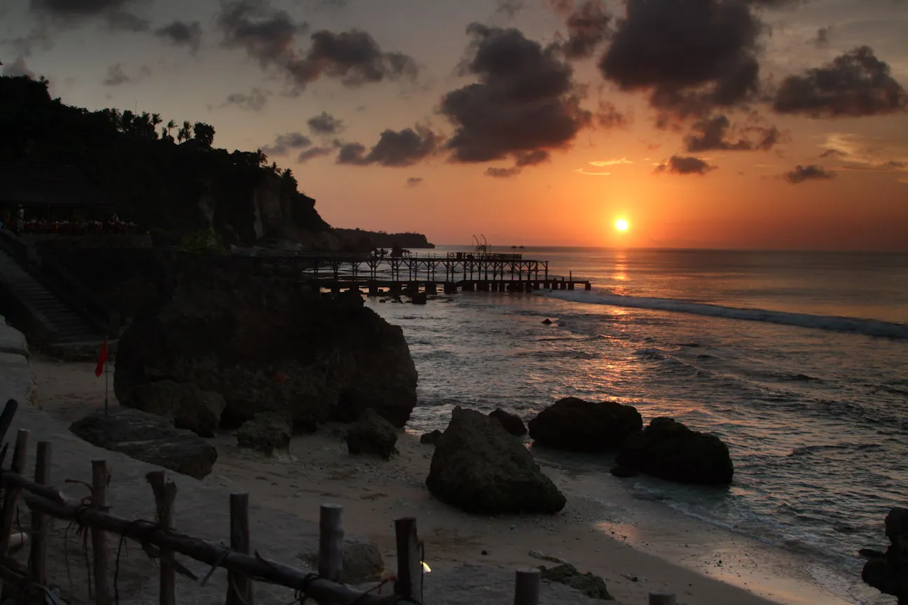 Sunset from the Rock Bar, Ayana Resort, Bali