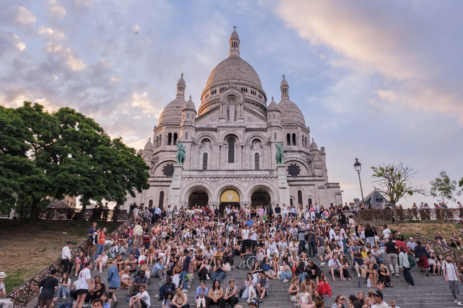 Sacre Coeur Sunset