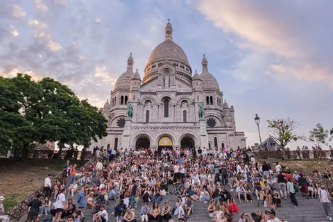 Sacre Coeur Sunset