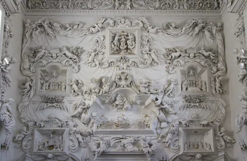 Interior of Church of Santa Cita, Palermo