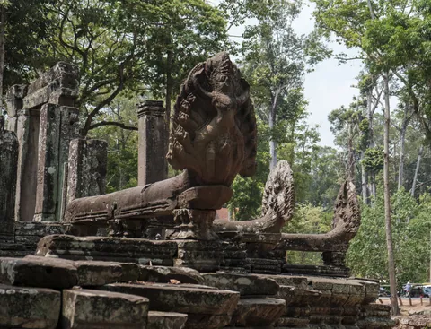 Bayon Temple Cobras