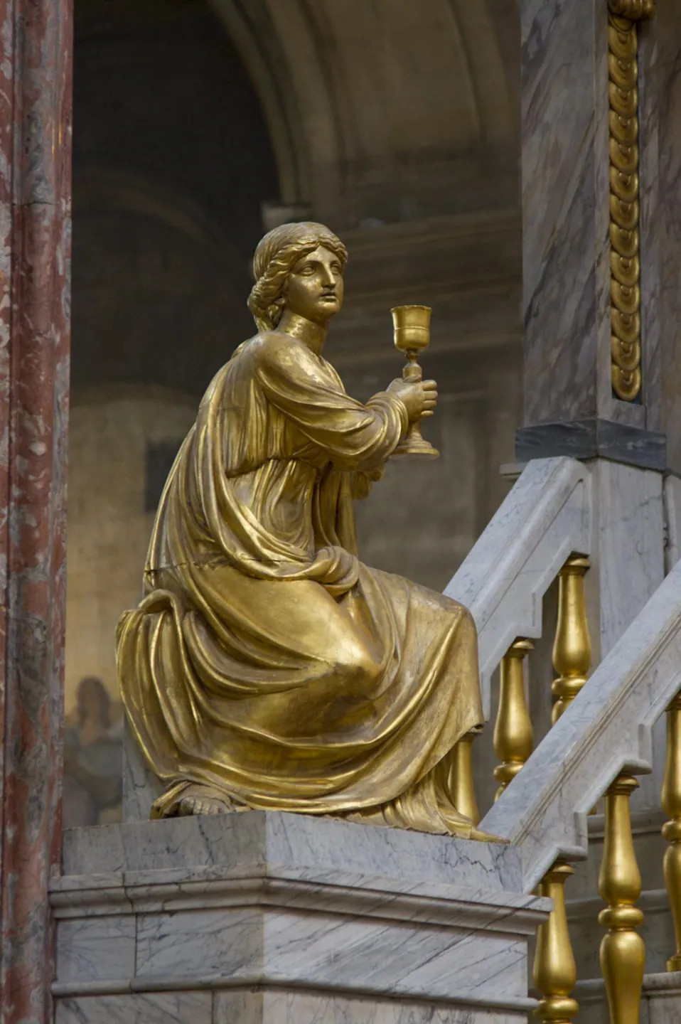Golden Statue, St Sulpice