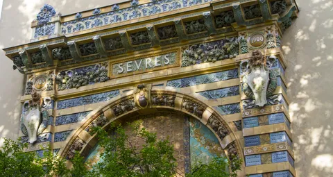 Sevres Gate on the Boulevard St Germain