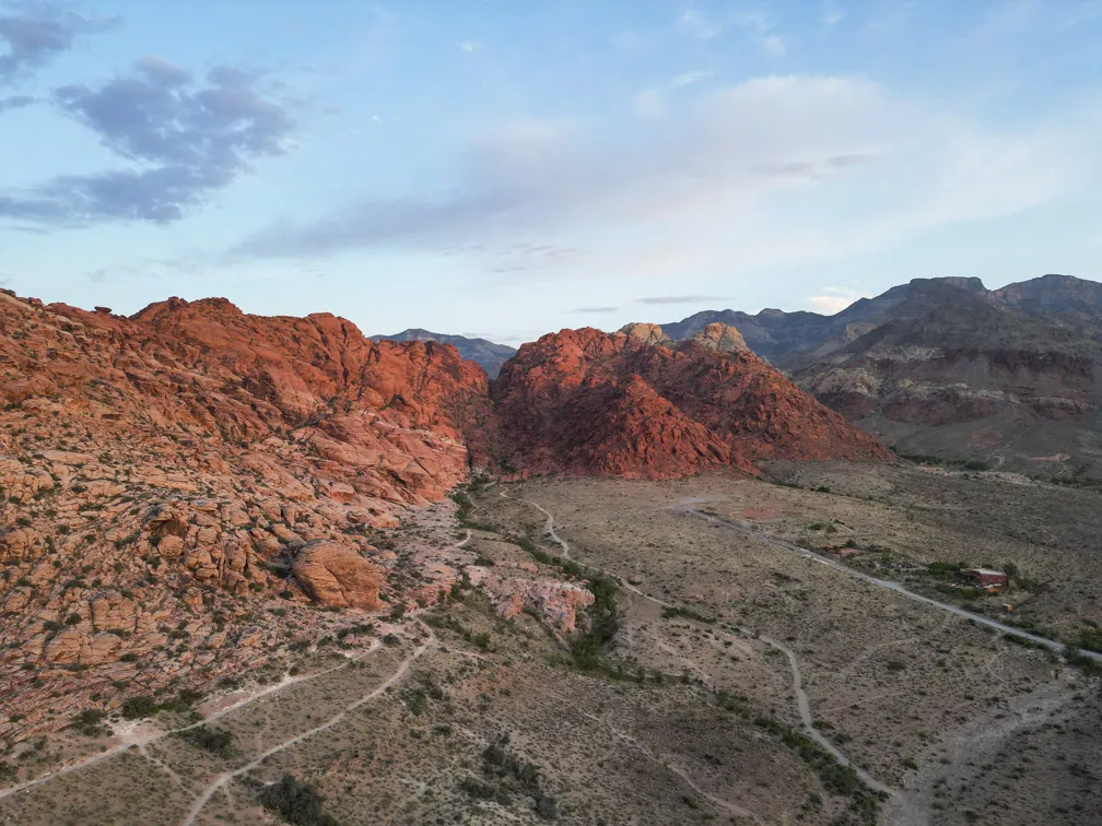 Red Rocks Canyon Sunrise