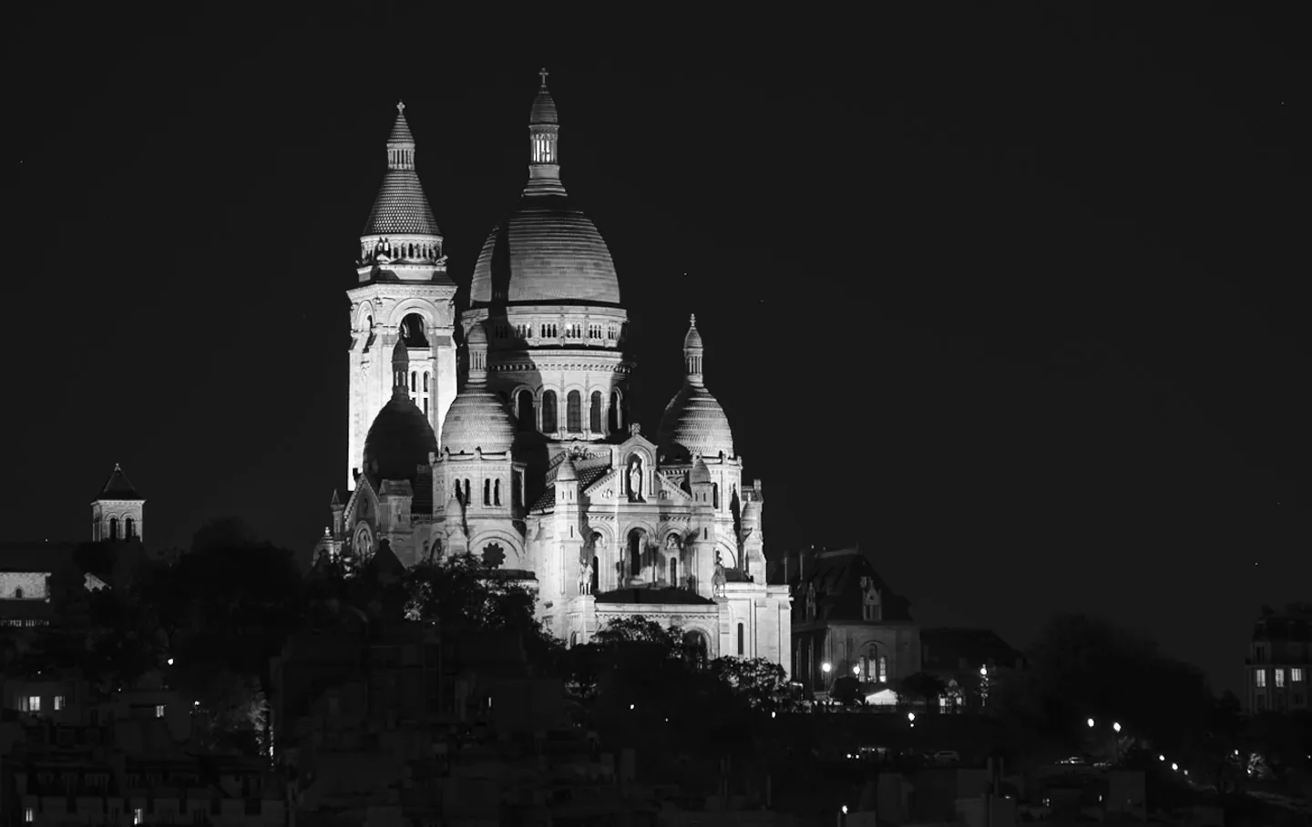 Sacre Coeur by night