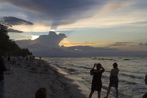 Sunset from Karma Kayak, Gili Trawangan